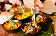 Буфет азиатских блюд 